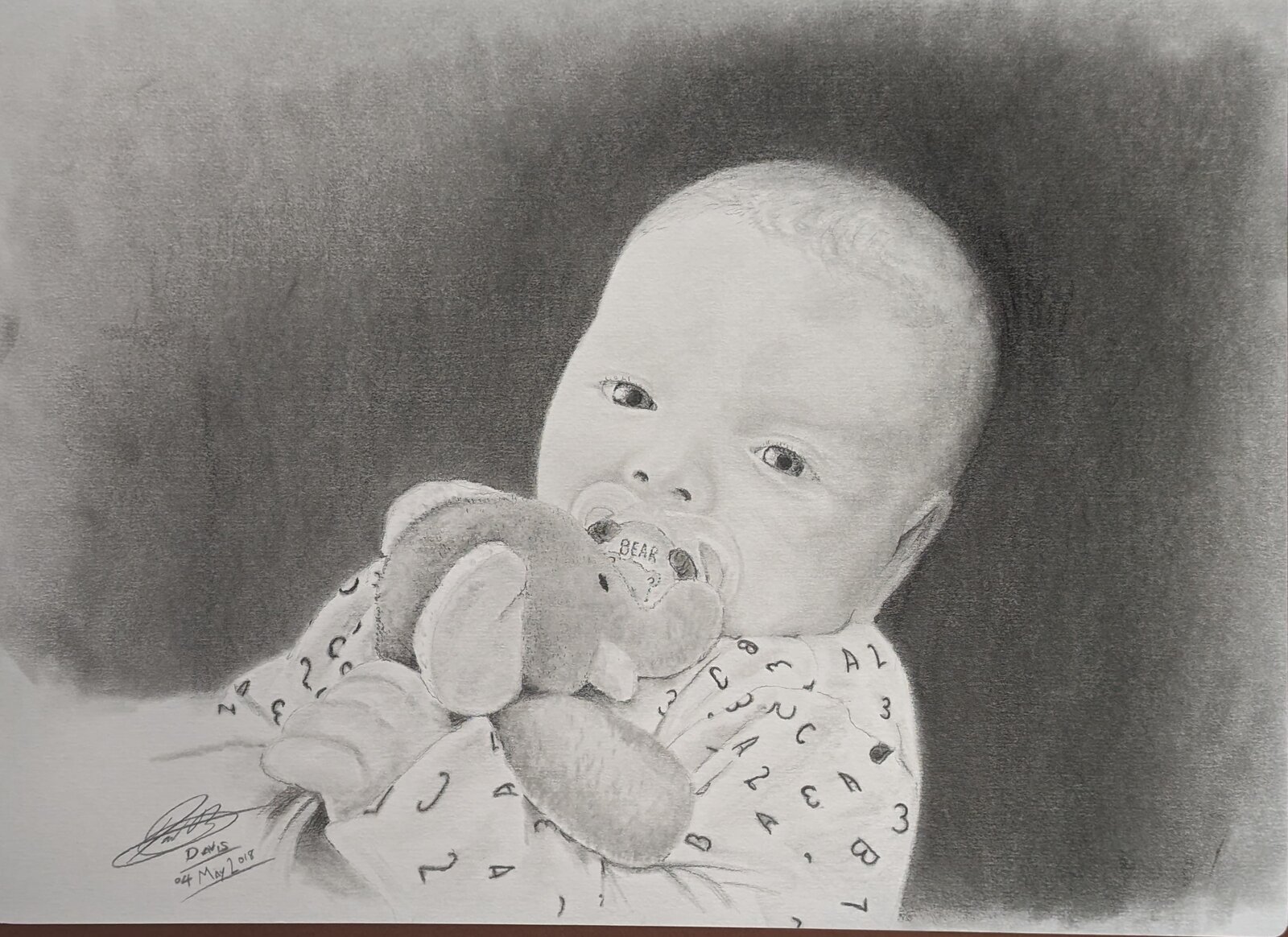 February portrait – first teddy