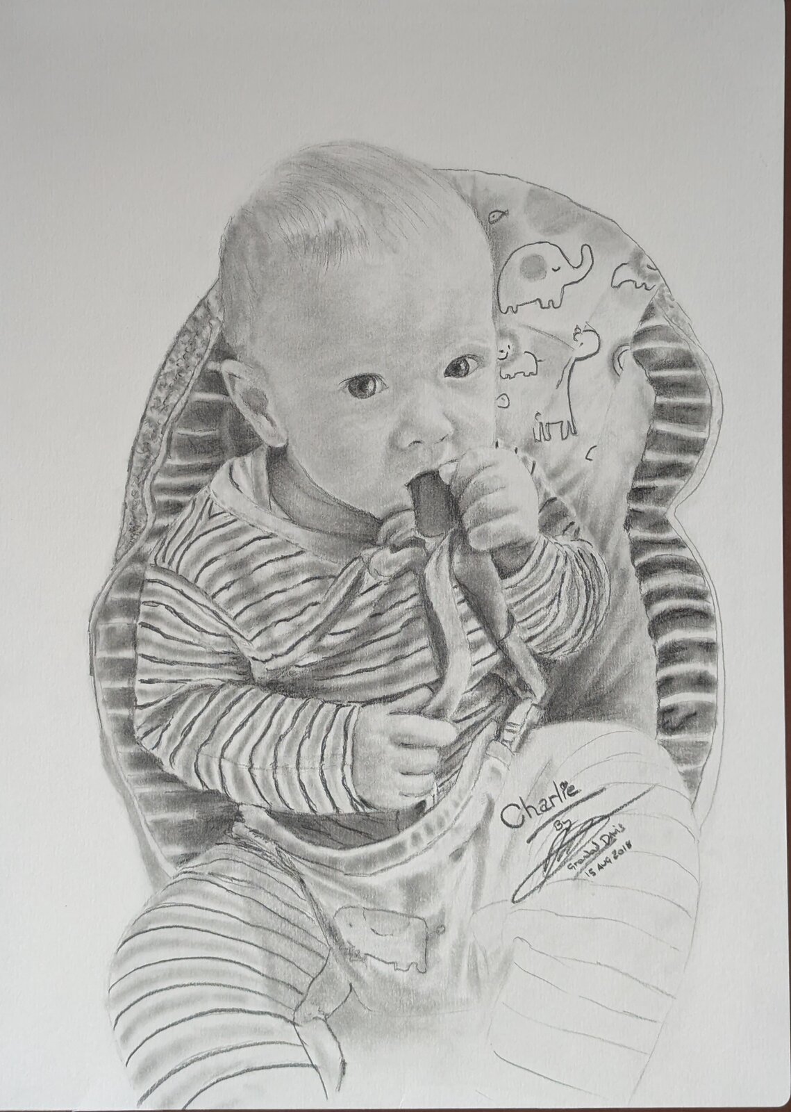 May portrait – baby bouncer